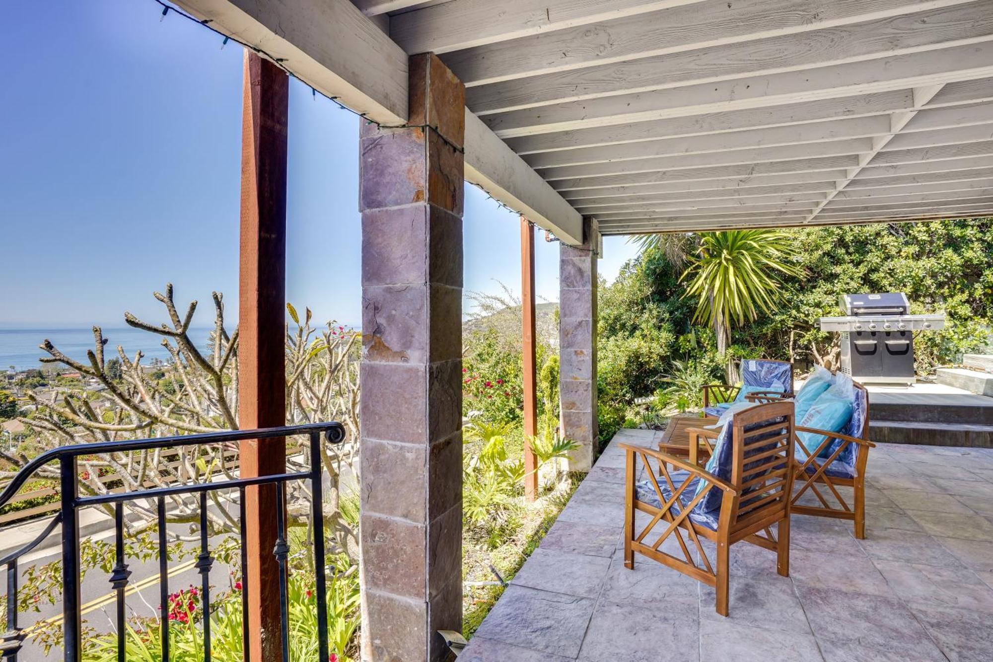Laguna Beach Getaway With Patio And Clear Ocean Views! Luaran gambar